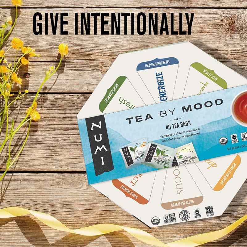 Numi Organic Tea By Mood Gift Set - Eco Friendly Gifts For The Health-Conscious Woman