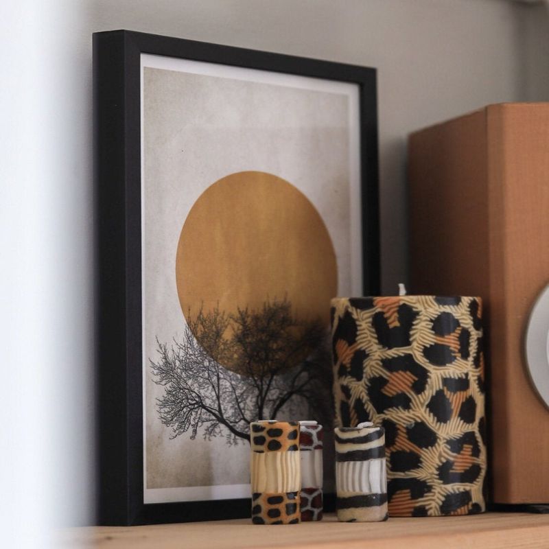 home decor items on etsy animal print candle