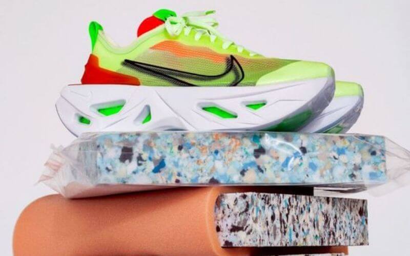 Nike shoes reducing waste