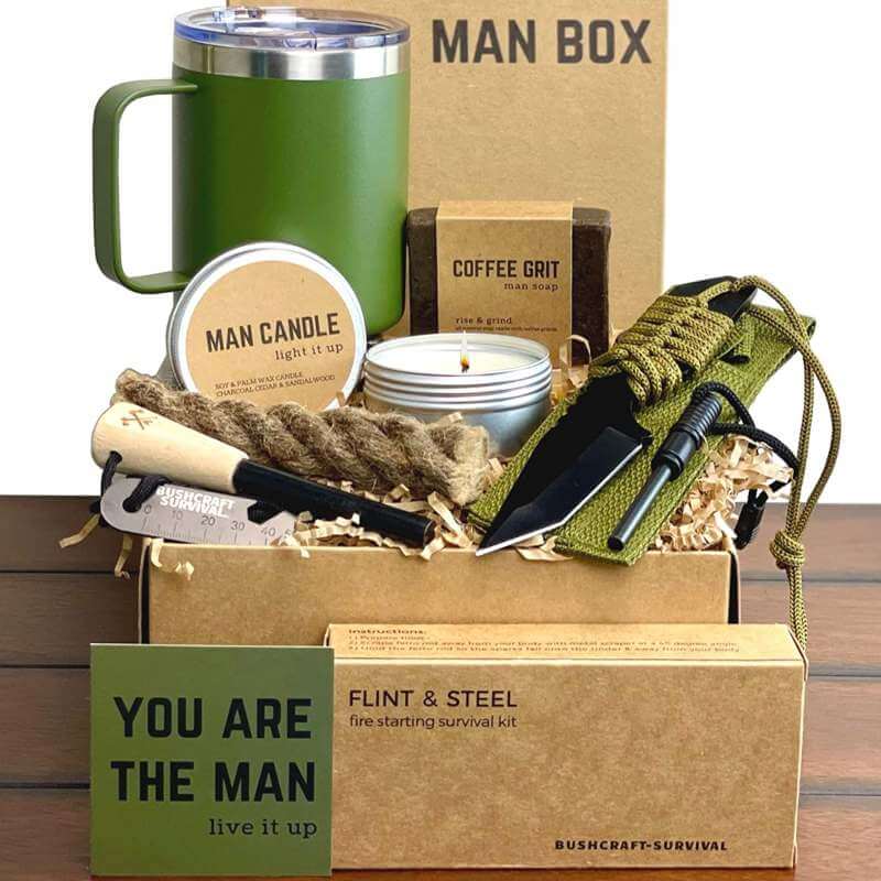 Sustainable Valentine's Day Gift For Him - Man Gift Box