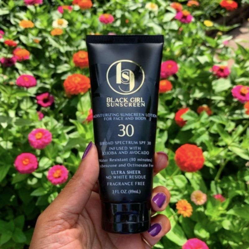 beauty products for black skin black girl sunscreen spf 30
