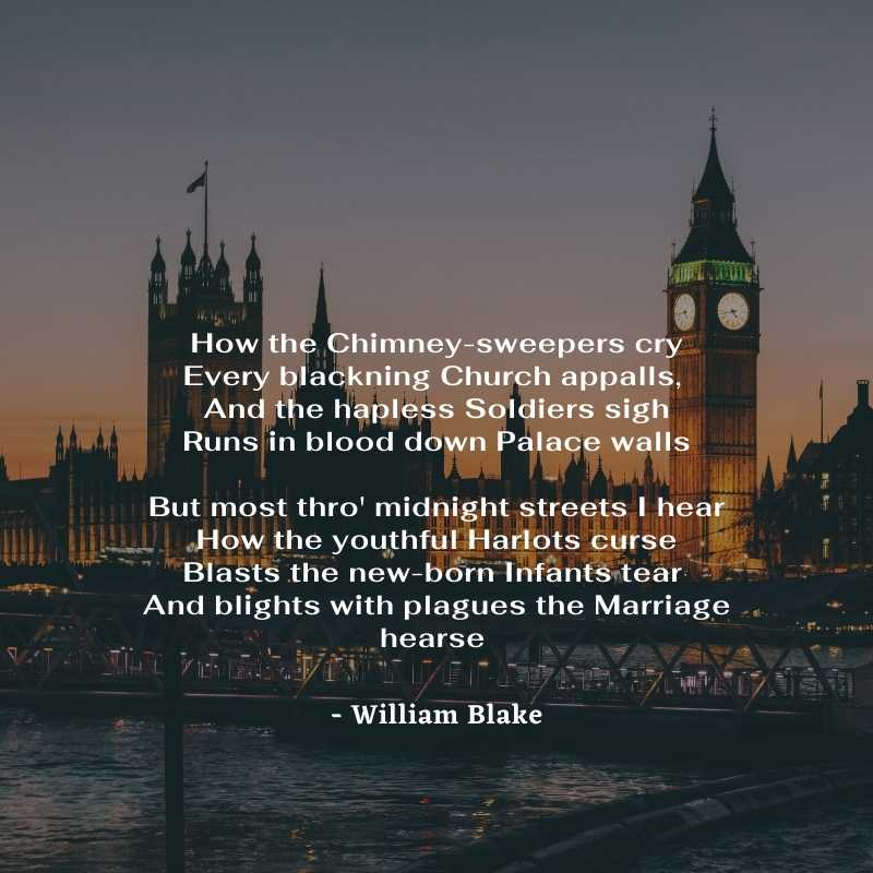 Poems On The Environment - William Blake