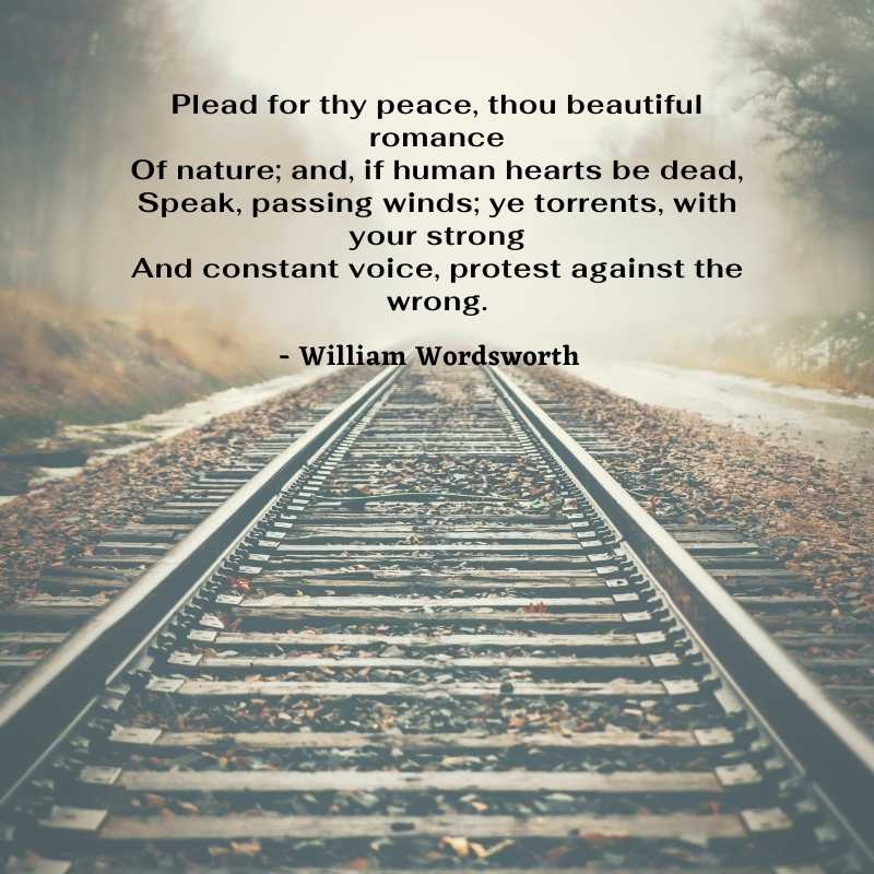 Poems On The Environment - William Wordsworth
