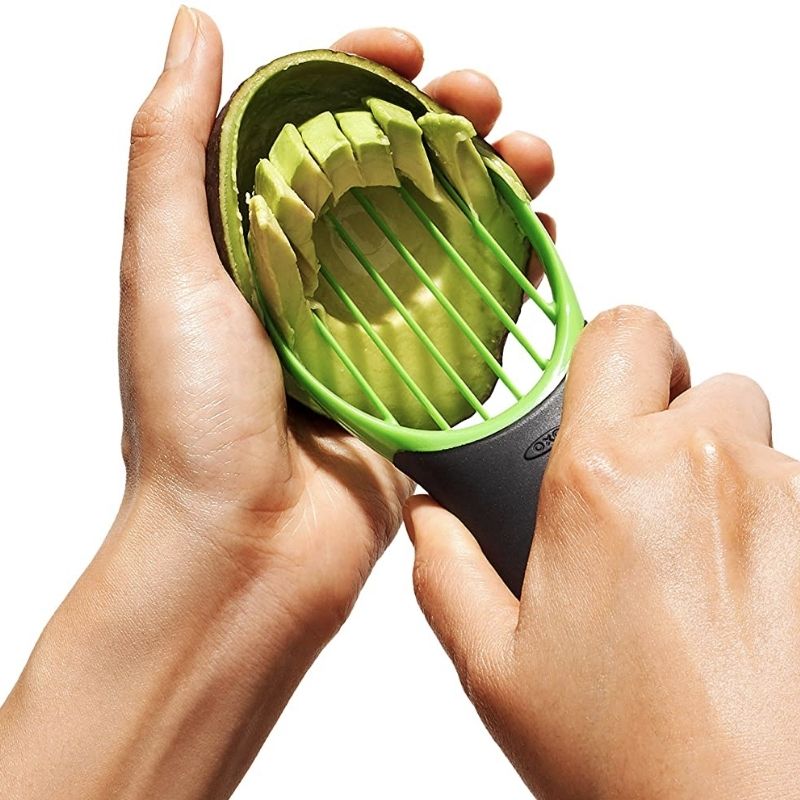 eco kitchen products oxo good grips 3 in 1 avocado slicer