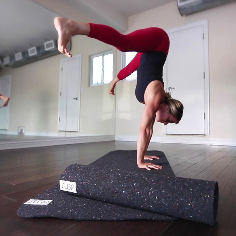 recycled yoga mat