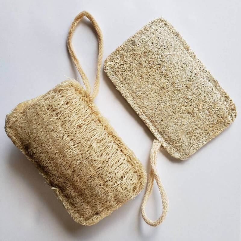 Eco-friendly loofah sponge