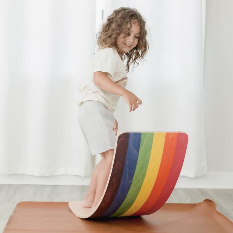 sustainable toys wobble board