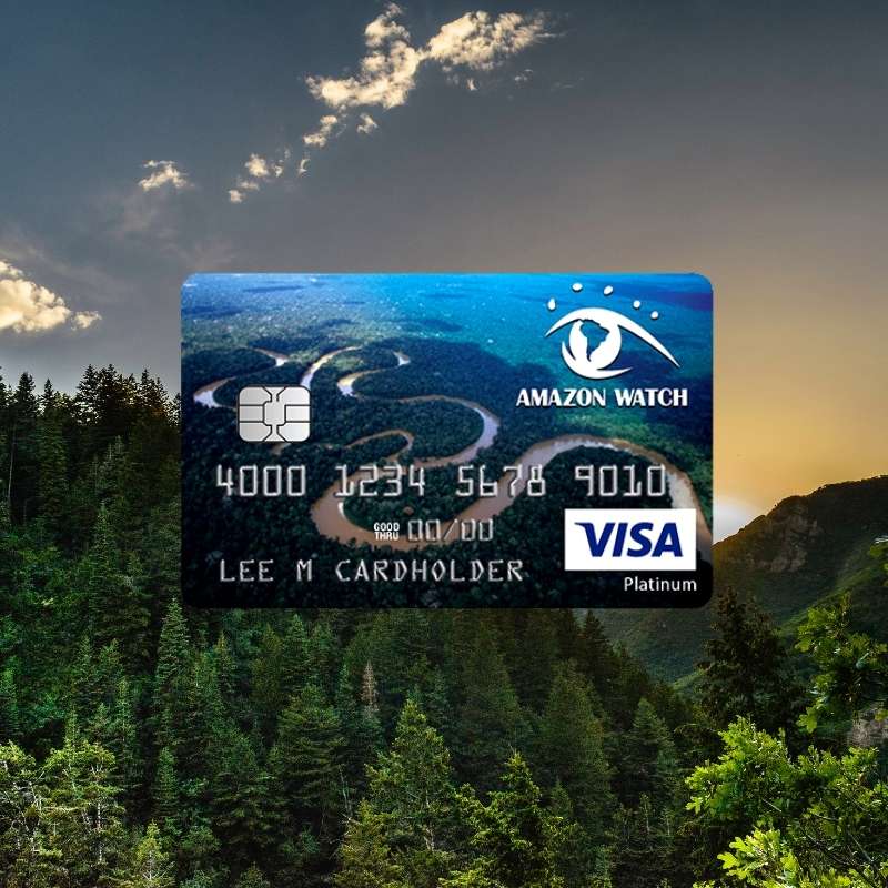 Eco-friendly Cards - Amazon Watch Visa