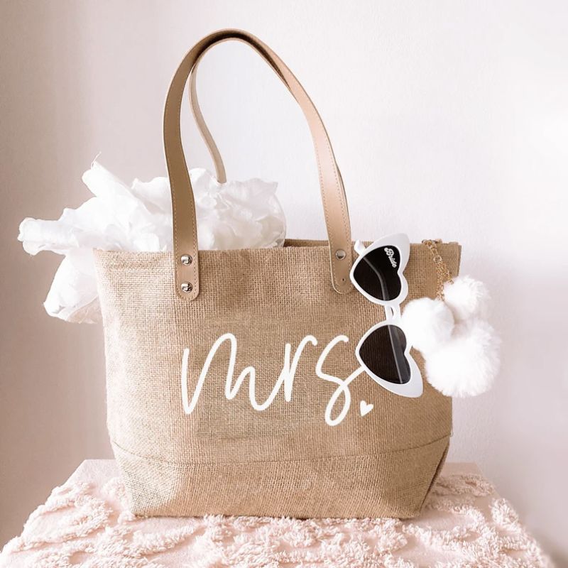 Wedding Shower gifts - mrs. tote bag