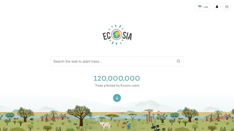 What is Ecosia - A search engine that plants trees