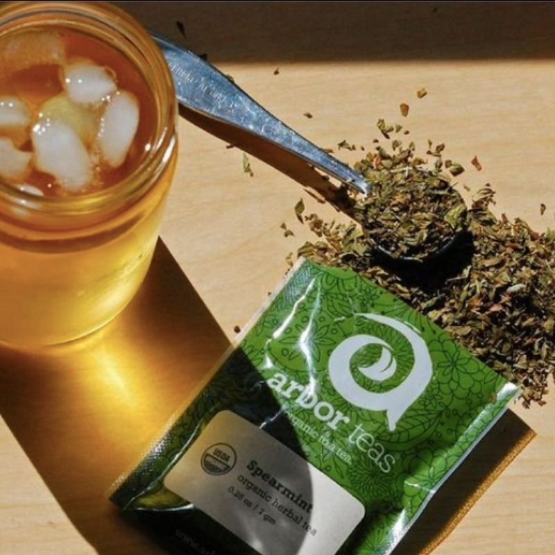 arbor speartmint sustainable tea
