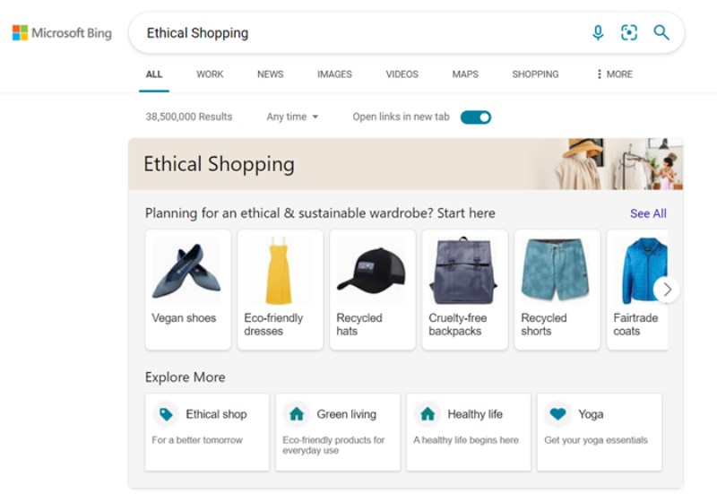 ethical shopping site