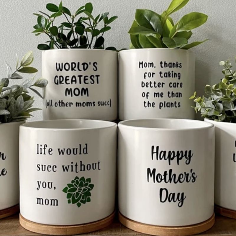 mother's day planters is one of the best mother's day gift ideas 