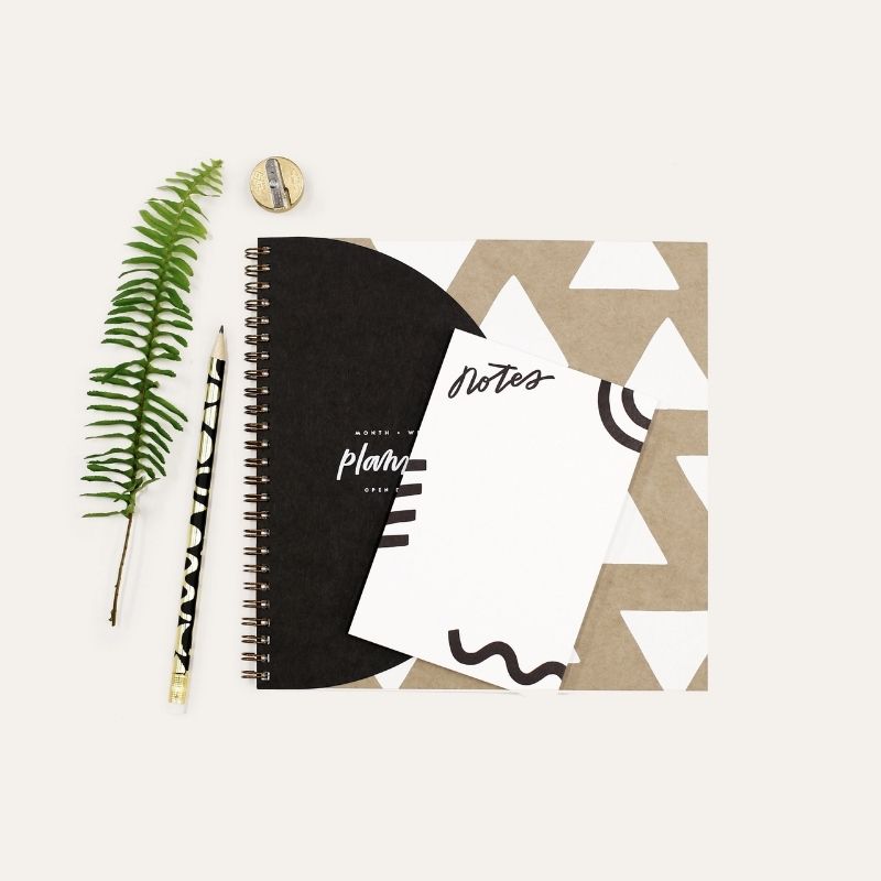 worthwhile recycled paper planner is a mother's day gift idea