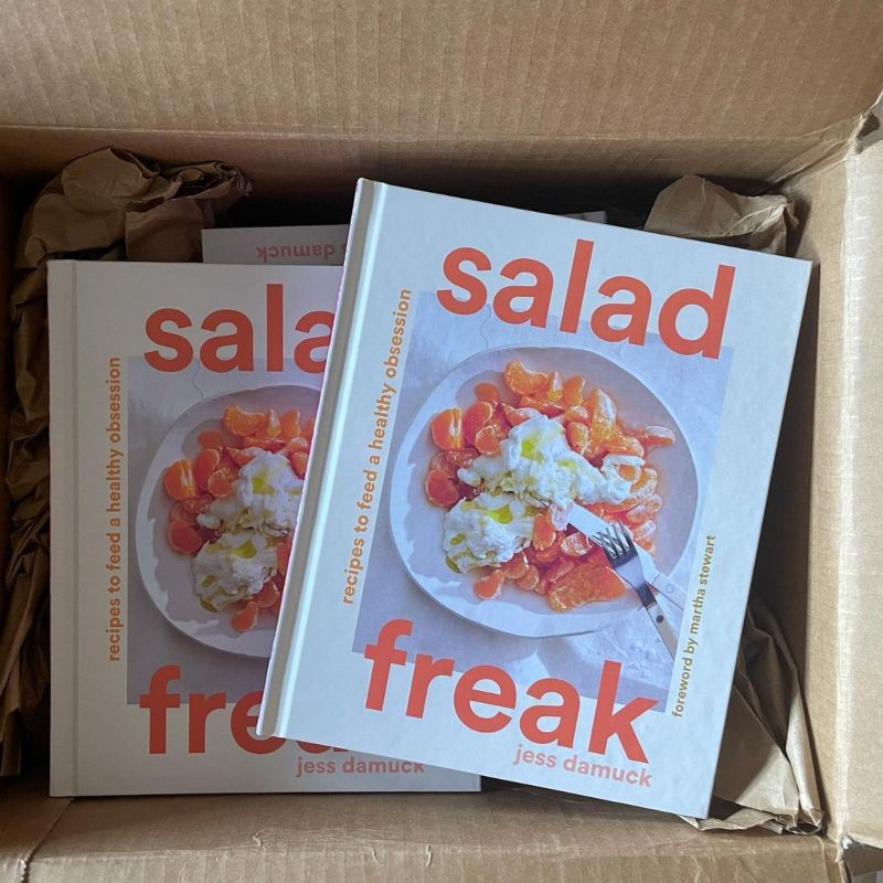 salad cookbook by jess damuck salad freak