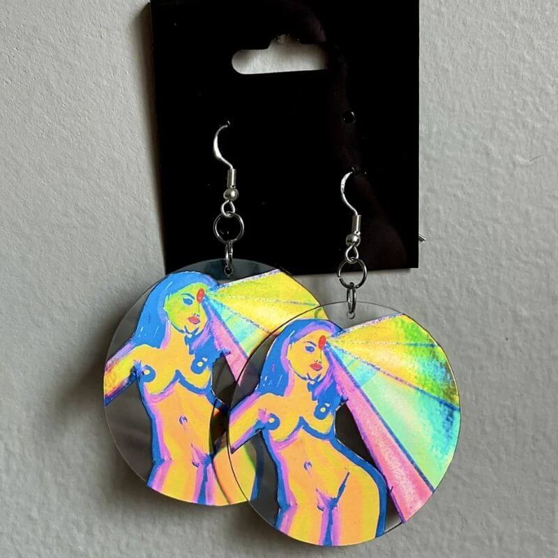 LGBTQ pride accessories earrings