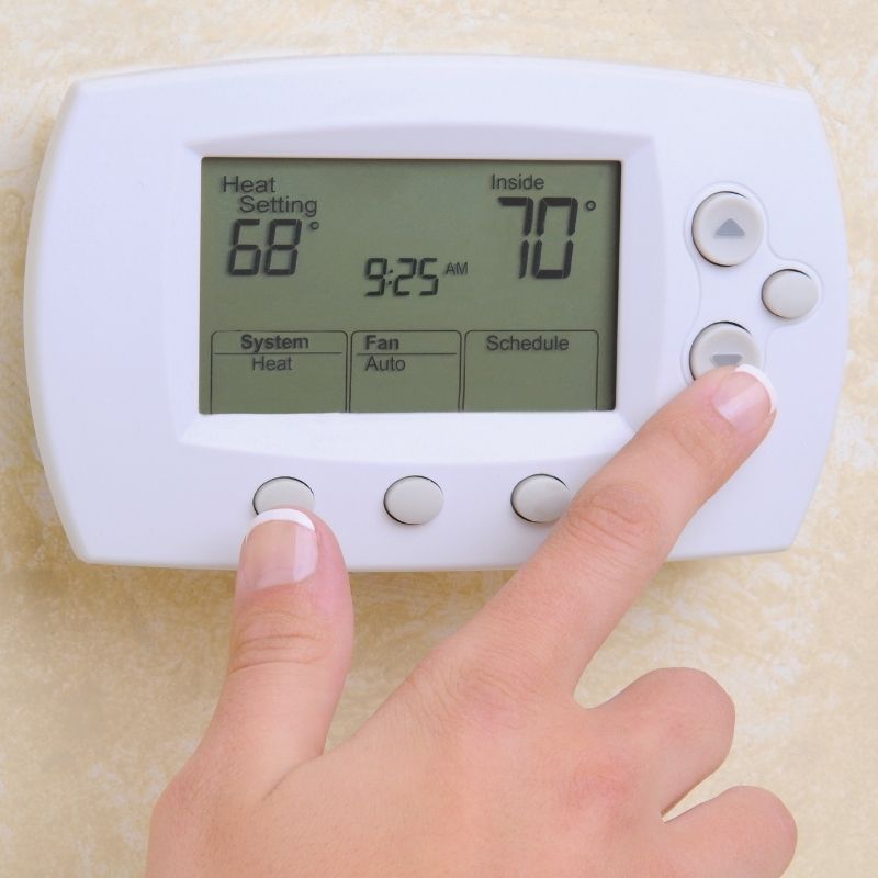 ways to save energy at home - optimize thermostat