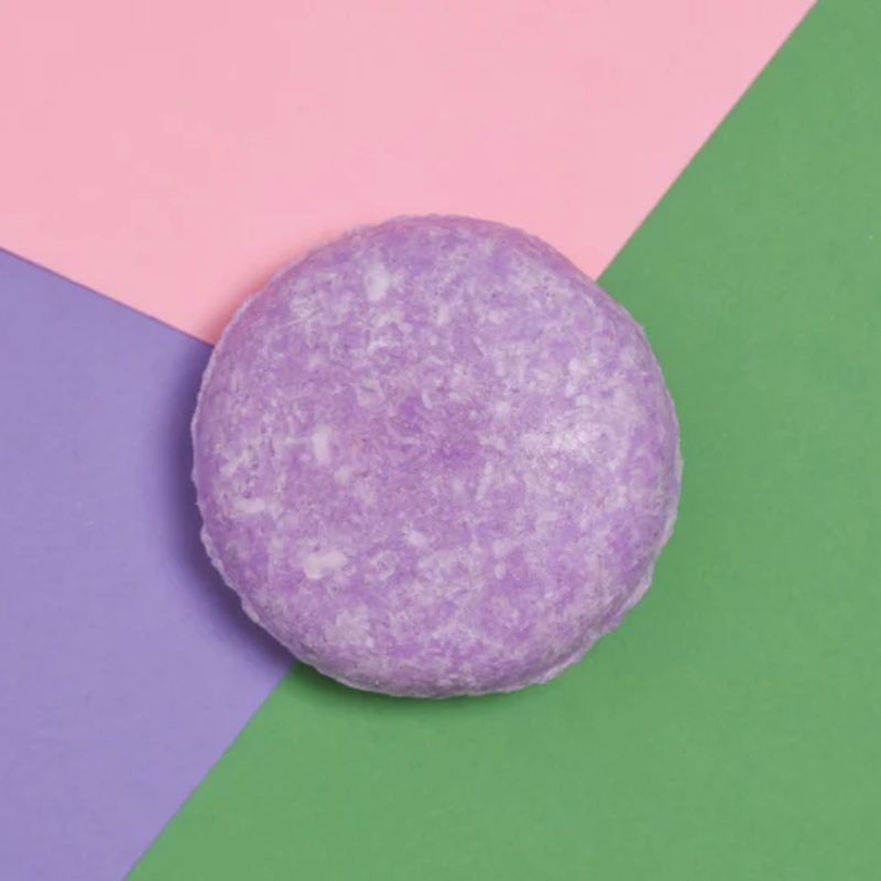 Lilac shampoo bars - zero-waste bathroom products