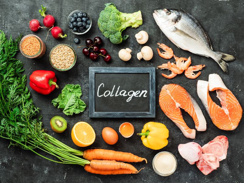 collagen in fish and meat