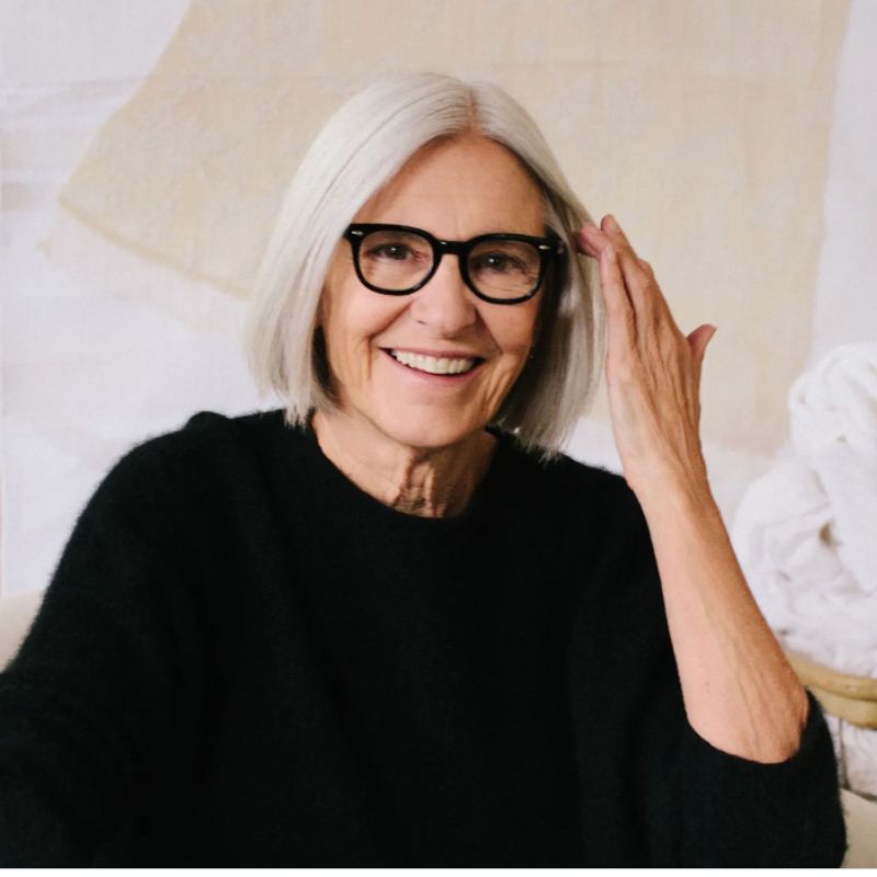 eileen fisher, one of the best sustainable fashion designers