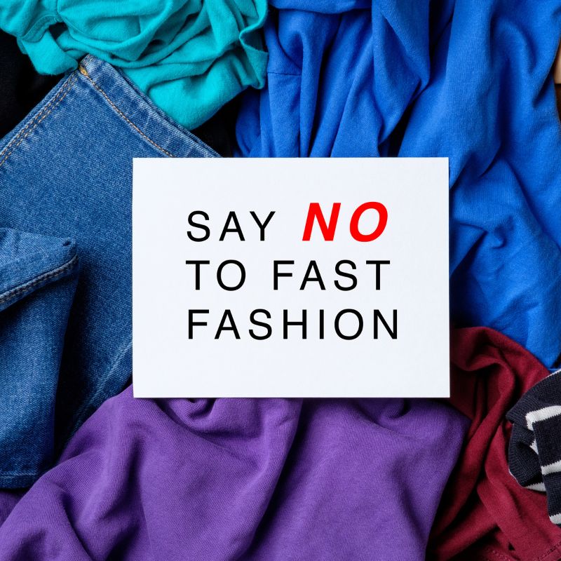 slow fashion tips: say no to fast fashion