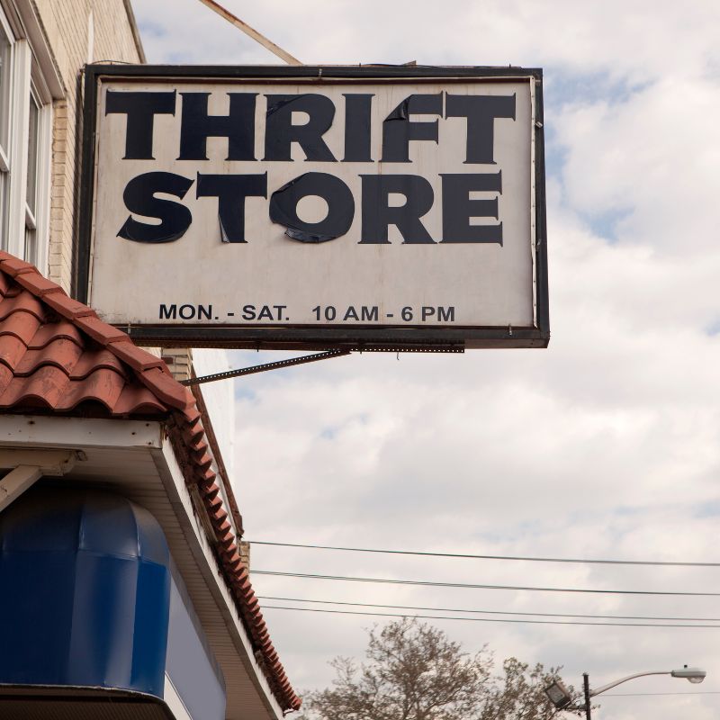 thrift shop; sustainable fashion terms