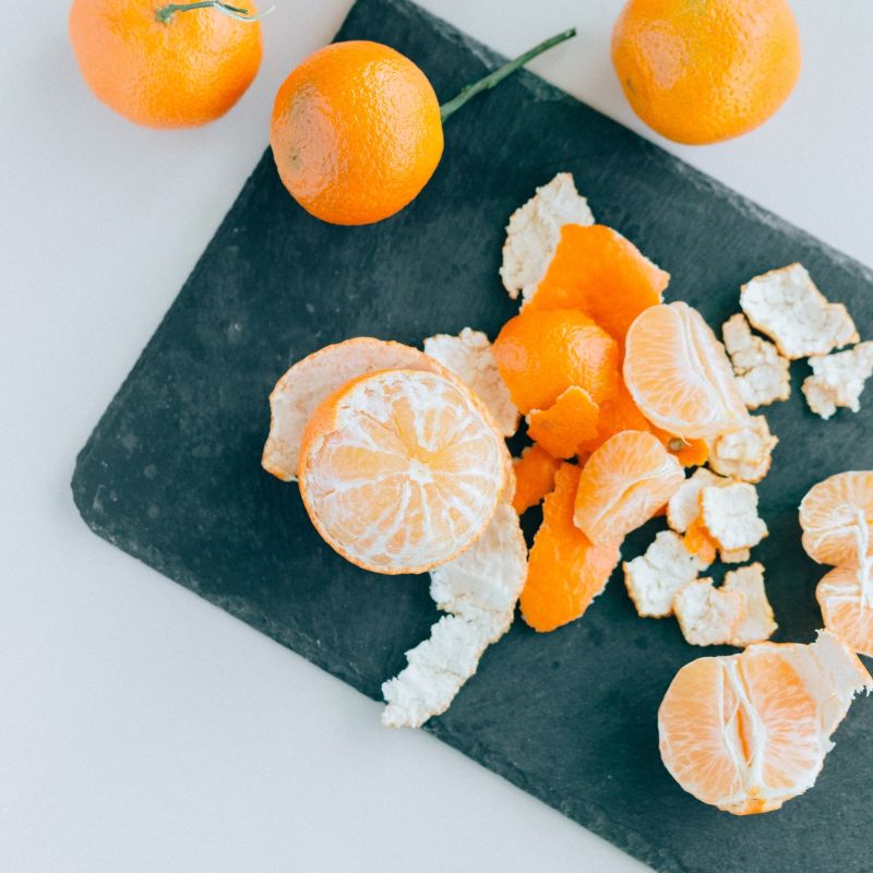 what not to add to composting bin - citrus peels