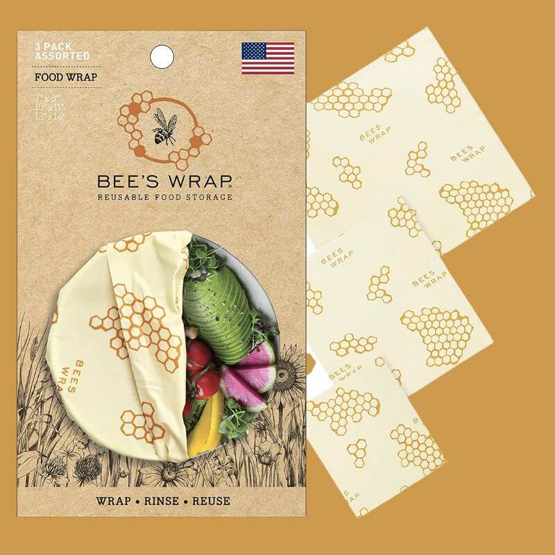 Beeswrap - plastic-free ways to store food