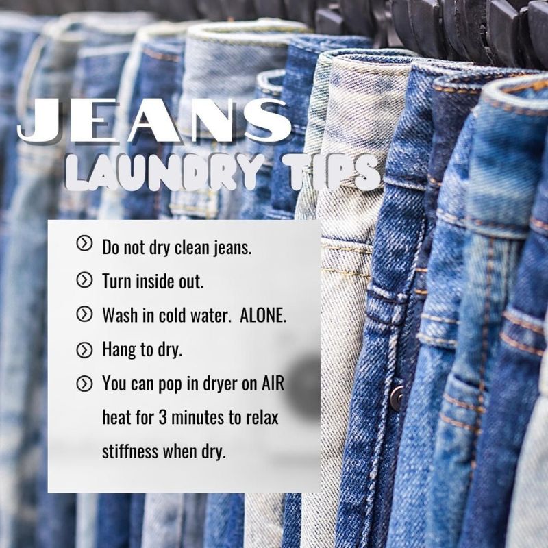 how to wash your jeans tips