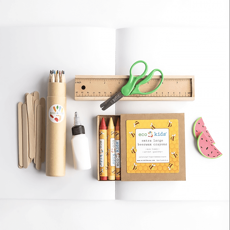 Eco-Friendly School Supplies_Eco-kids Craft And Color Box