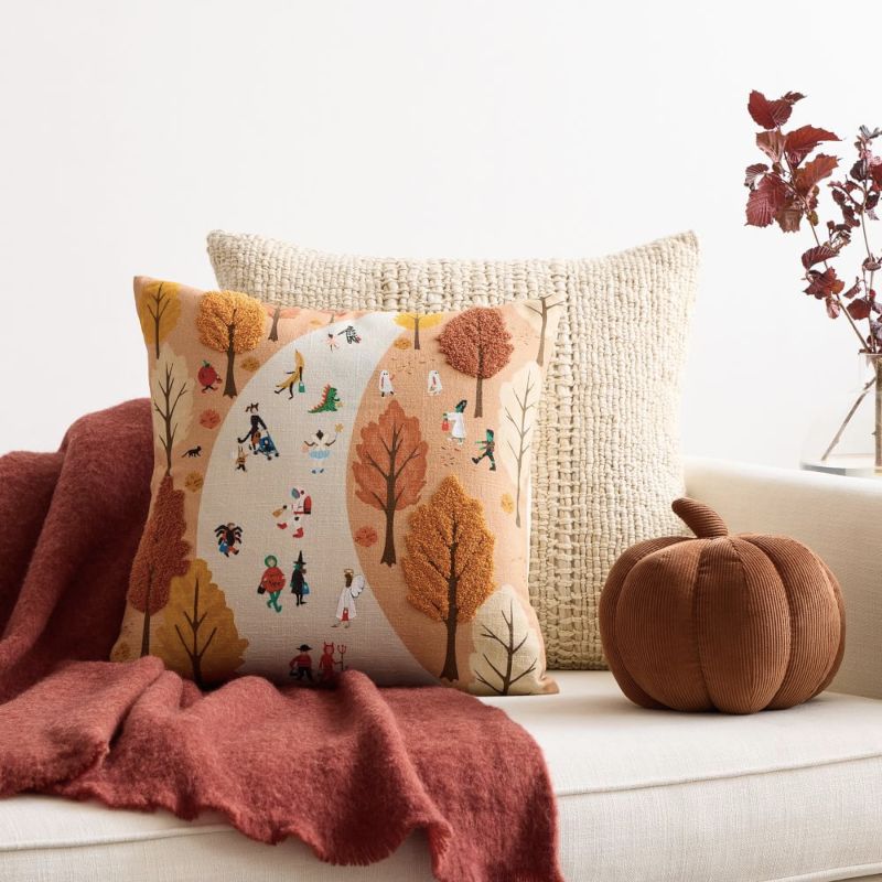 Trick Or Treat Pillow Cover Set West Elm