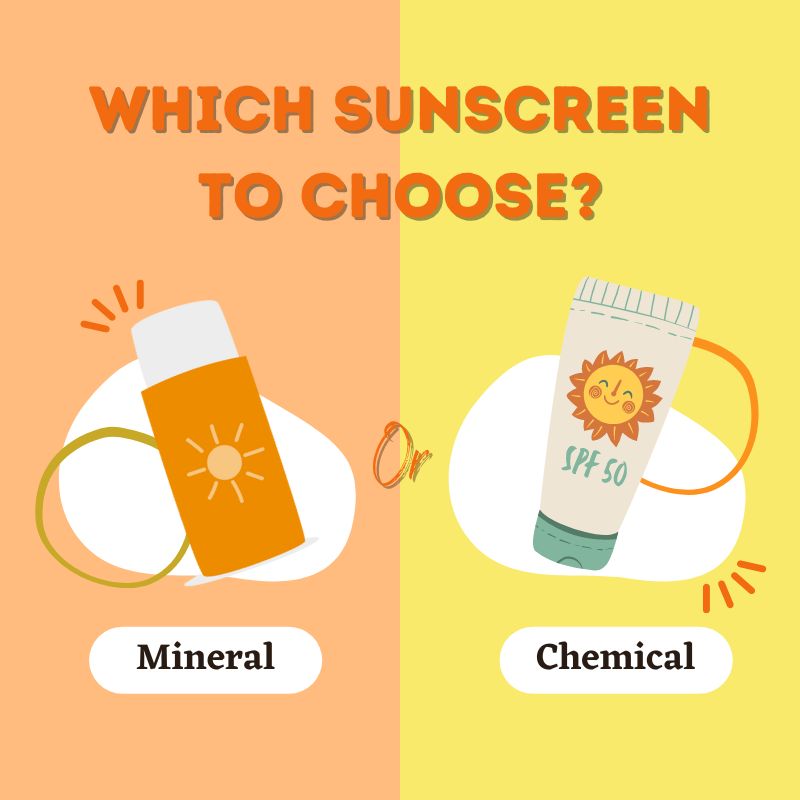 mineral vs chemical sunscreen - which one is better