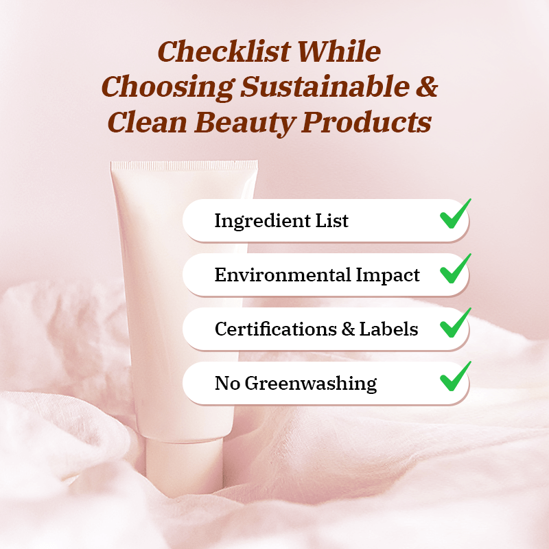 Checklist for eco friendly beauty products