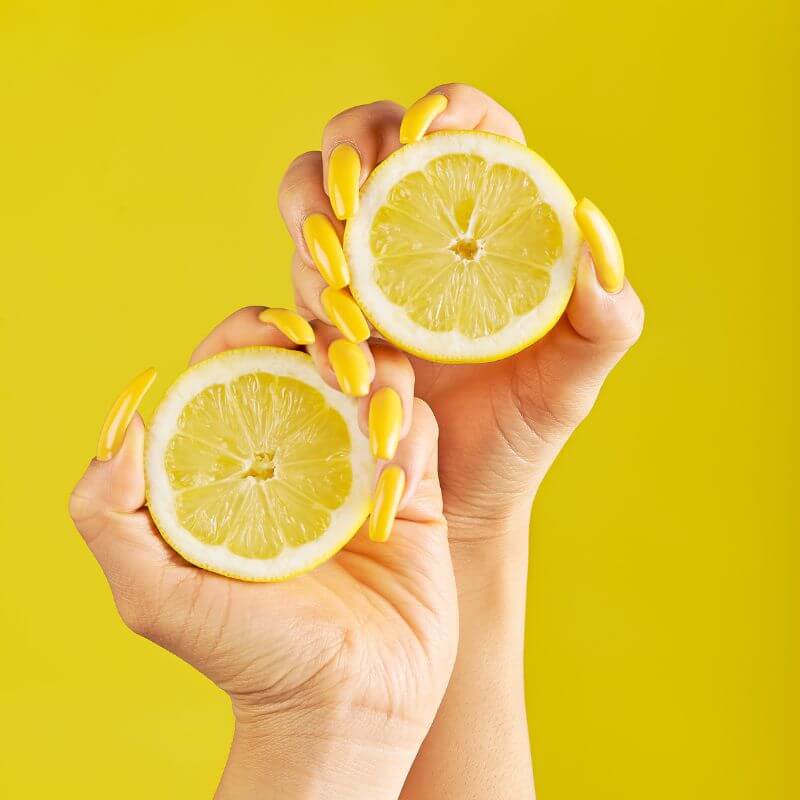 lemons and vinegar are great ways to remove nail polish