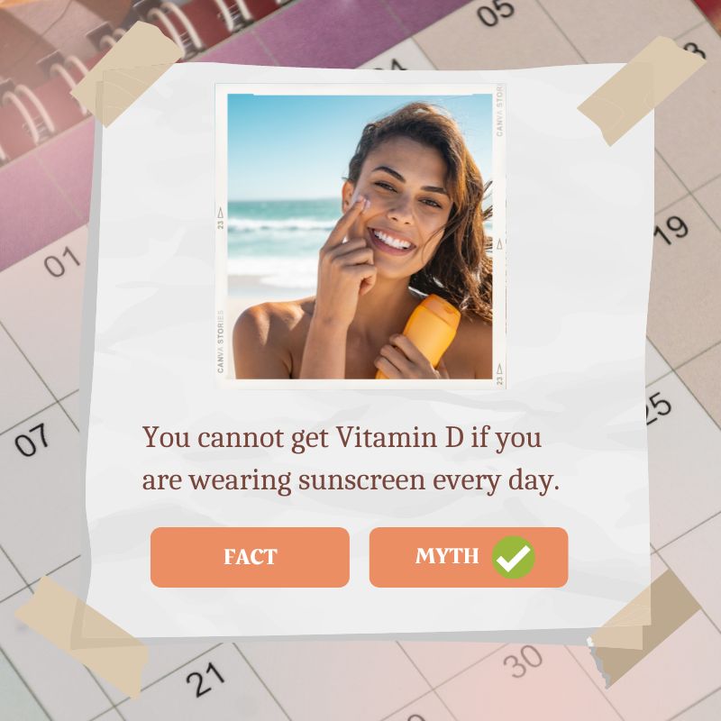 sunscreen and vitamin D levels